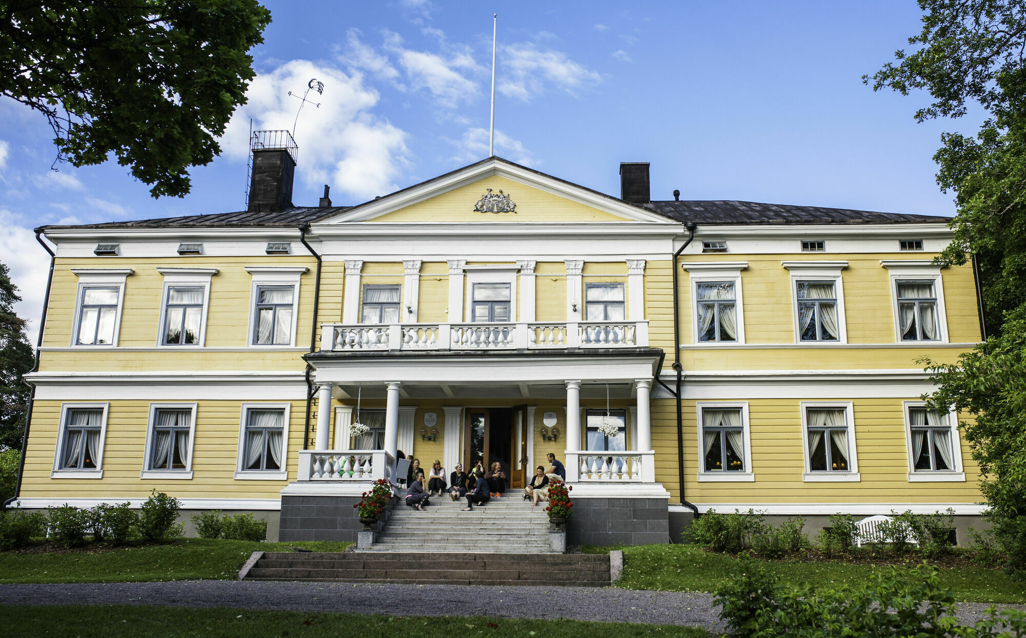 Sannäsin Kartano Hotel Bagian luar foto